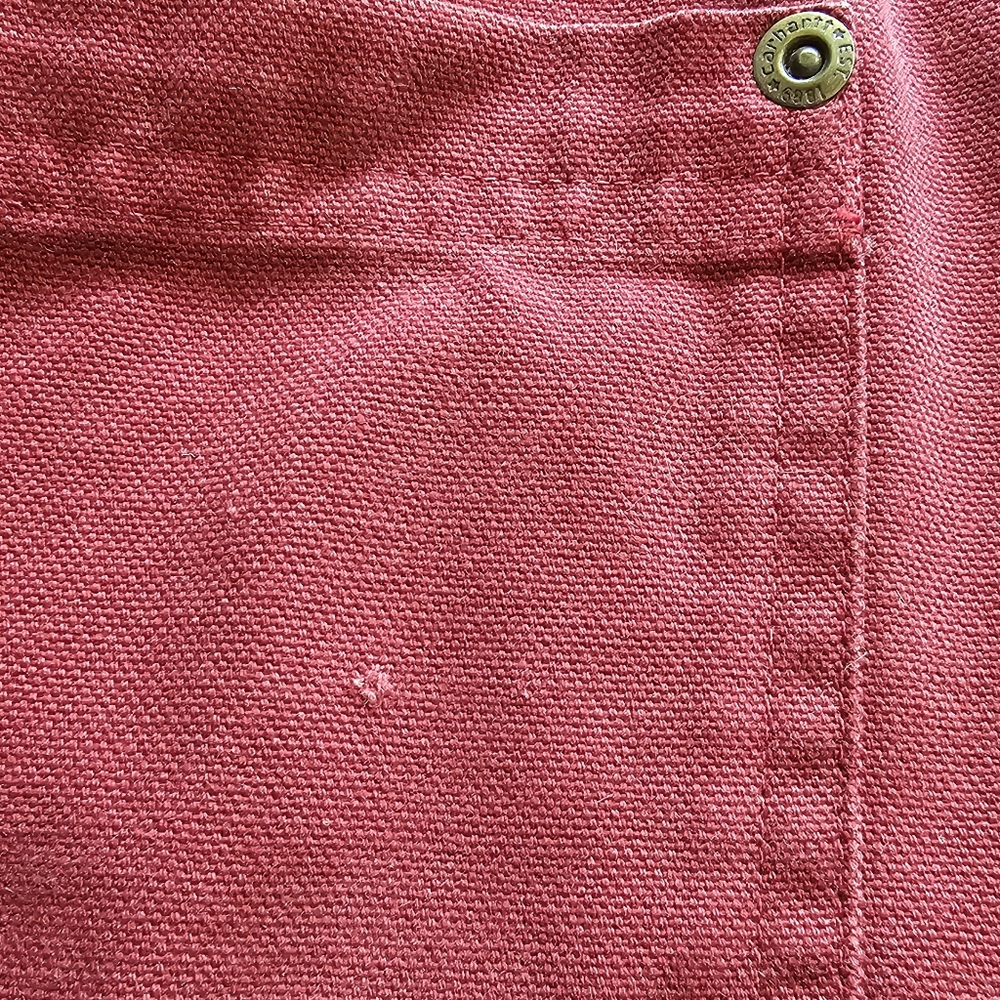 Carhartt Plaid Lined Shacket 2XLT Vintage - Picture 6 of 12